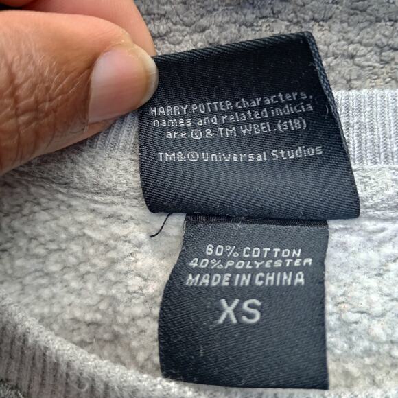 Harry Potter Universal Studios Adult Ravenclaw Cotton Sweater - Picture 5 of 8